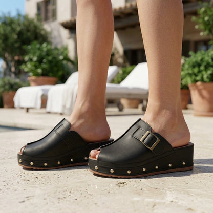 Kit Neve | Studded Platform Sandals