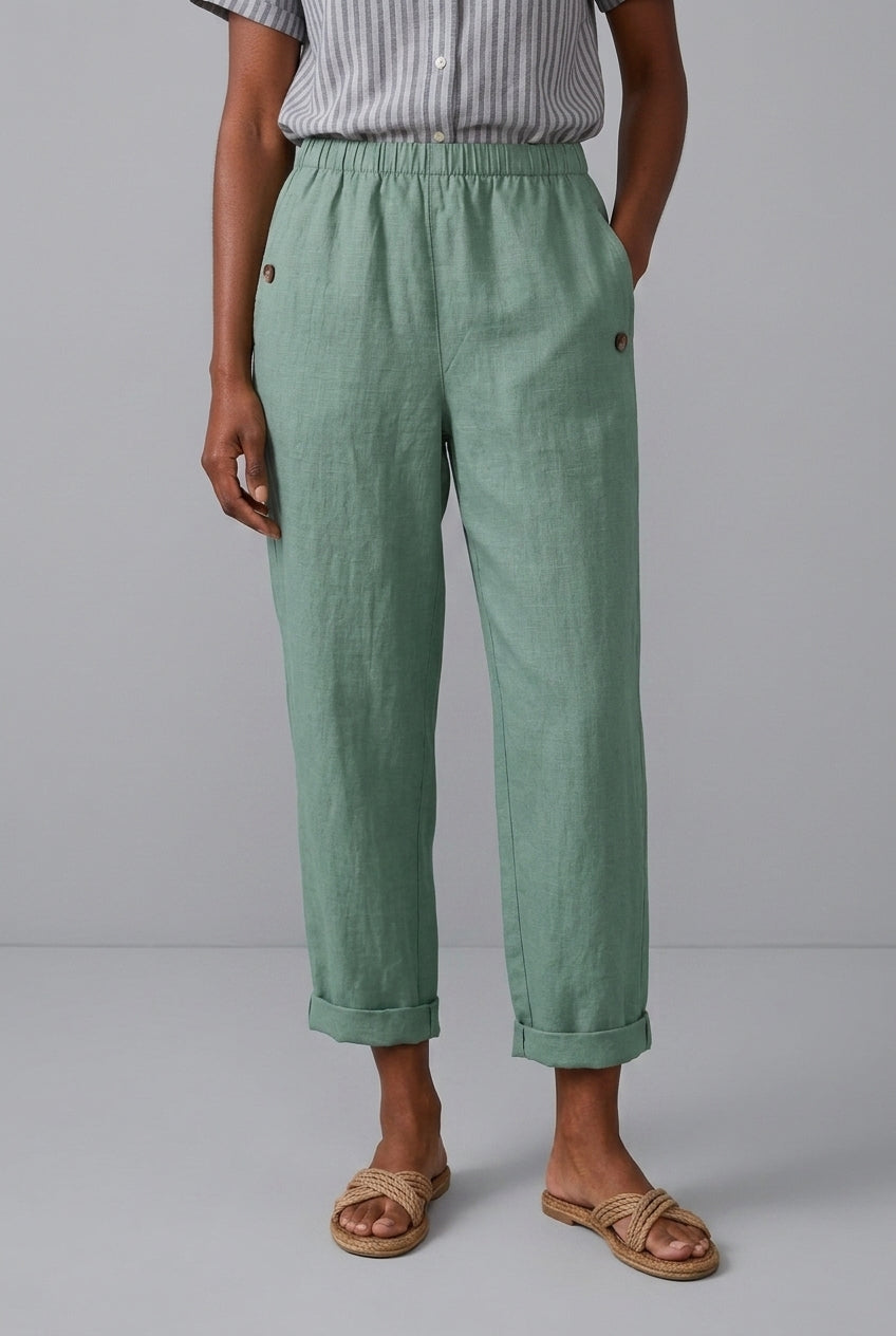 Gabriella | Relaxed Straight-Leg Trousers
