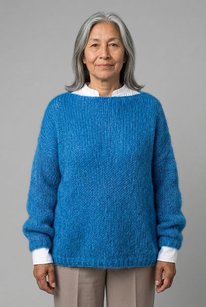 Capucine Lucia | Oversized Ribbed Knit Sweater
