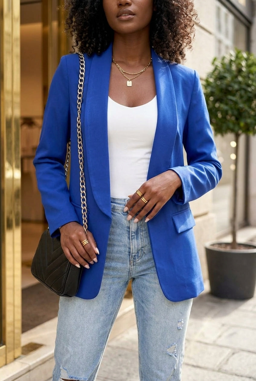 Bria | Open-Front Tailored Blazer
