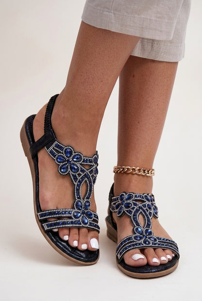 Stylish Orthopedic Beads Sandals for Women, Lightweight Breathable Support, for Everyday Wear, Casual & Comfort