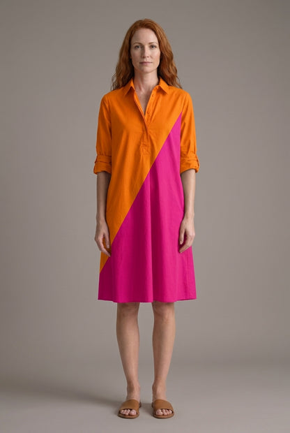 Elegant Polo Dress for Women, Lightweight Breathable Short-Sleeve Collar, for Spring, Brunch, Everyday & Casual Wear