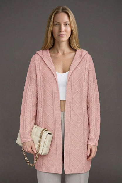 Rina | Extended Hooded Cardigan