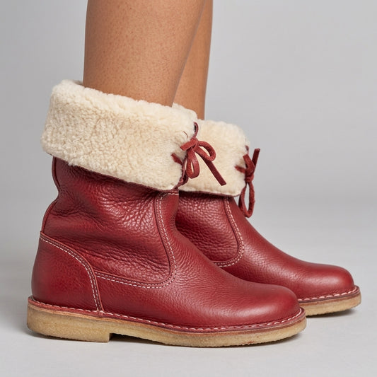 Ida | Shearling-Lined Ankle Boots