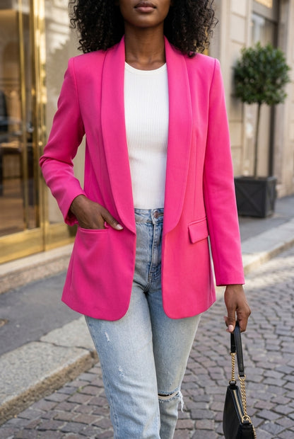 Bria | Open-Front Tailored Blazer