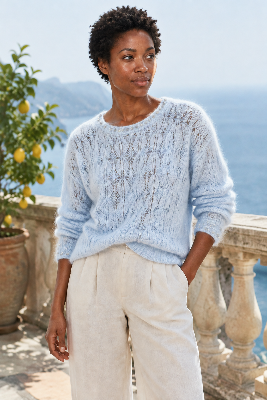 Vidlyn | Hollow-Out Knit Pullover