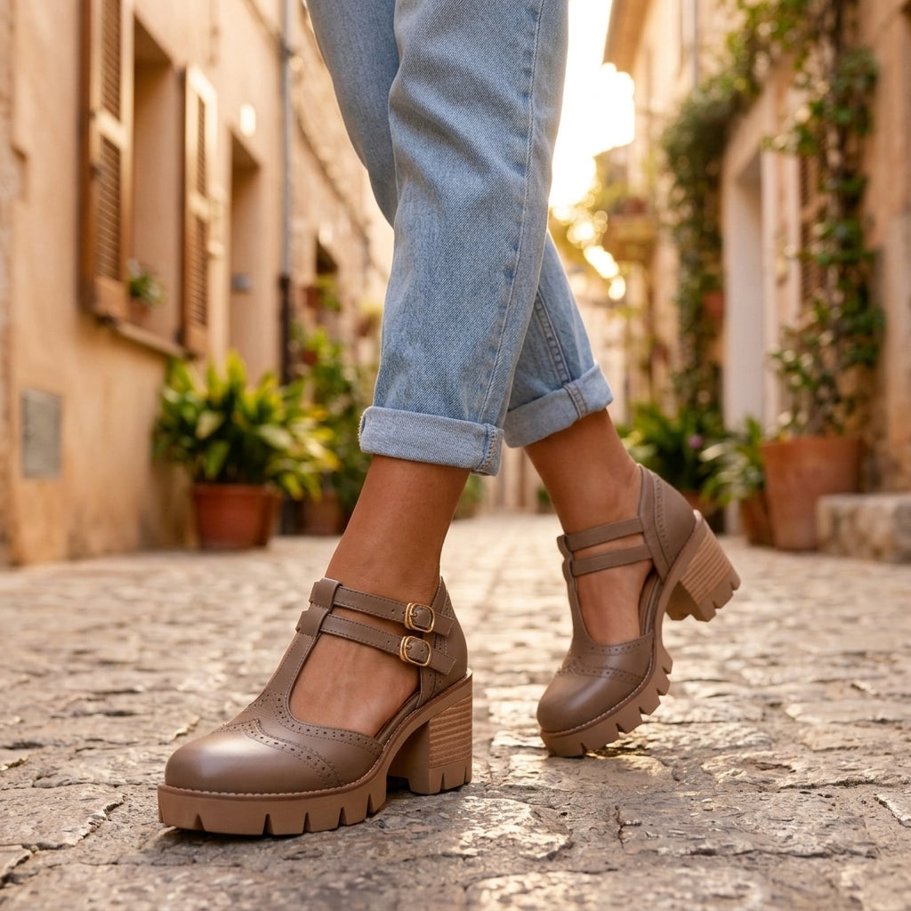 Radmila | Classic Brogue Loafers