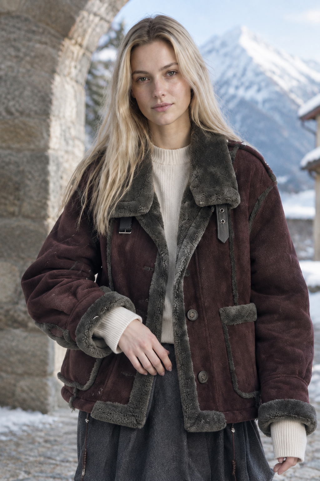 Drise | Vintage Plush Winter Coat