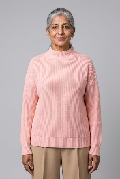 Severine Tallulah | Ribbed Roll Neck Sweater