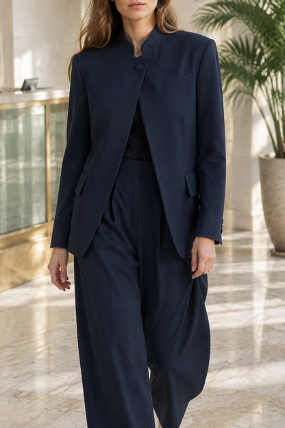 Odia | Tailored Blazer Pantsuit Set