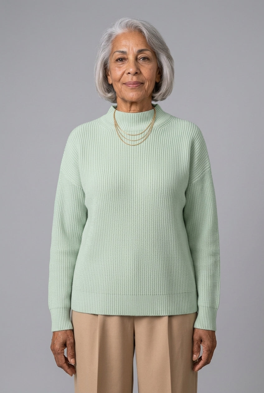 Severine Tallulah | Ribbed Roll Neck Sweater