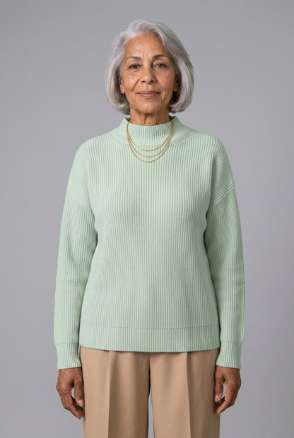 Severine Tallulah | Ribbed Roll Neck Sweater