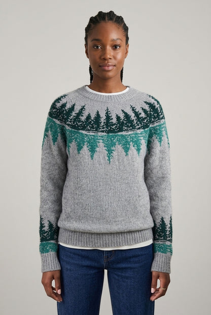 Eirlys Vesper | Ribbed Crew Neck Sweater