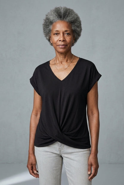 Ariadne | Relaxed V-Neck Top