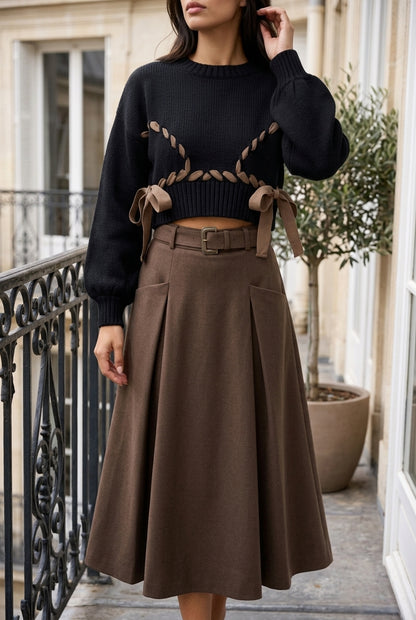Larya | Knit Two-Piece Sweater Set