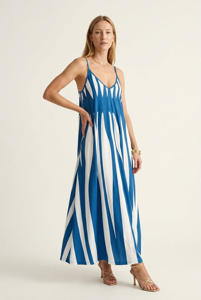 Amaya | Thin Strap V-Neck Dress