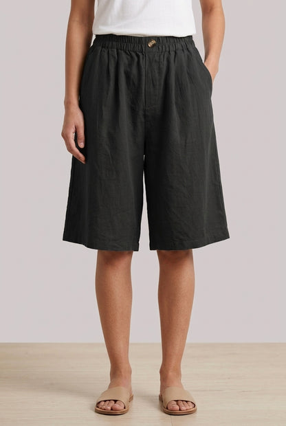 Casual Oversized Shorts for Women, Cotton Relaxed Fit Breathable Summer, for Beach, Weekend & Everyday Wear