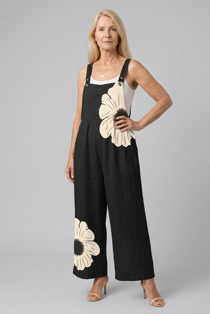 Oda Antonia | Floral Wide-Leg Jumpsuit