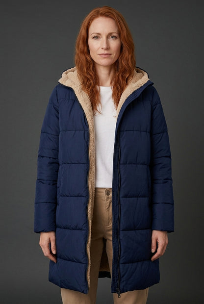 Lada | Cozy Reversible Sherpa Coat
