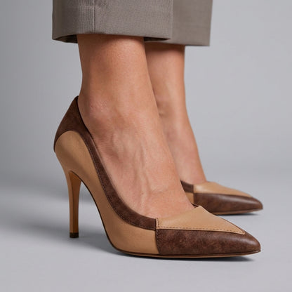 Capucine | Two-Tone Stiletto Pump