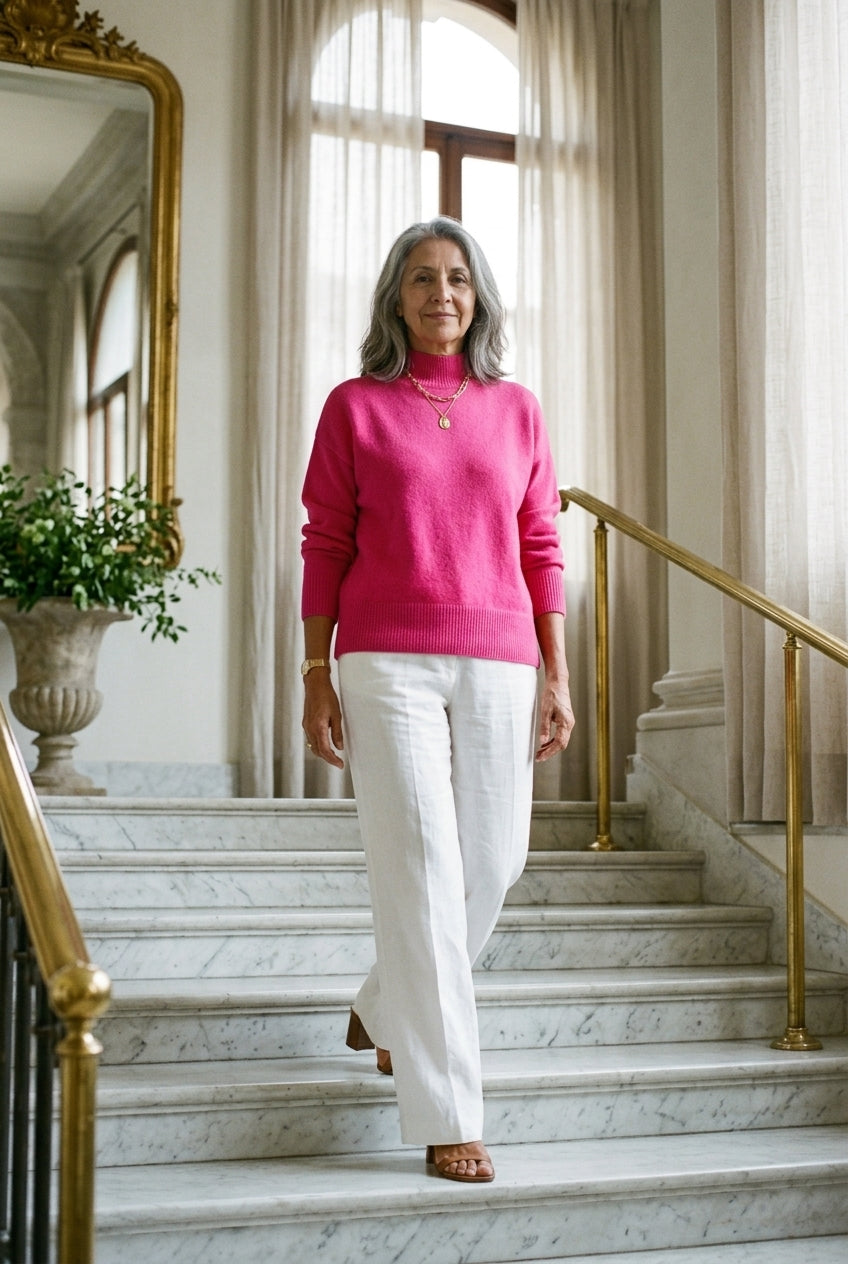Severine Tallulah | Ribbed Roll Neck Sweater