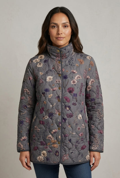 Lumi | Vintage Floral Quilted Jacket