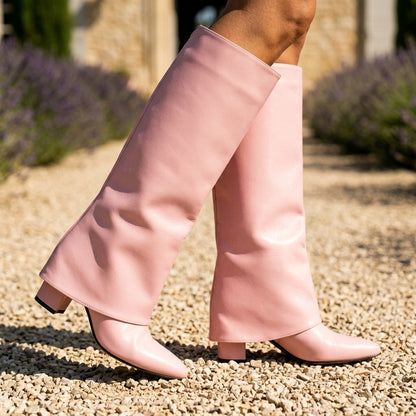 Pola | Premium Leather Knee-High Boots