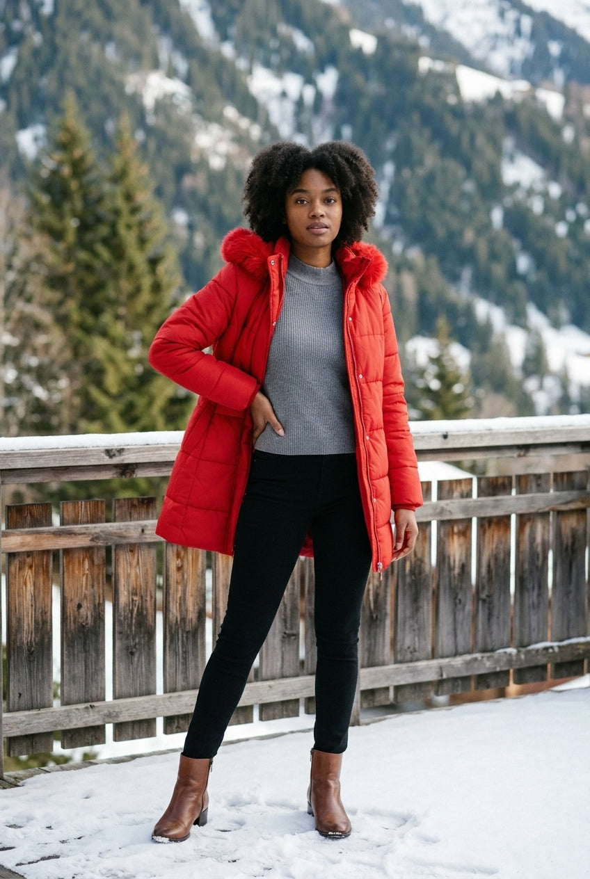 Minia | Waterproof Puffer Long Parka