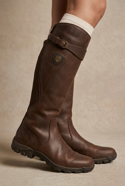 Orthopedic Boots for Women, Cushioned Supportive Anti-Slip Adjustable Buckle, for Work, Daily Wear & Everyday Comfort