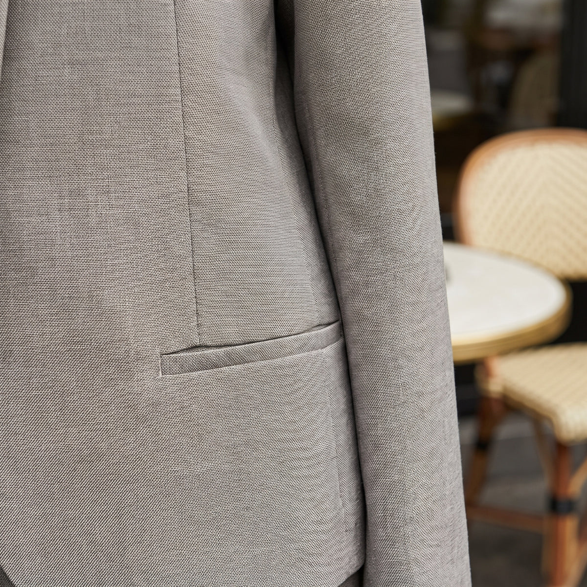 Honora | Stand-Collar Casual Blazer