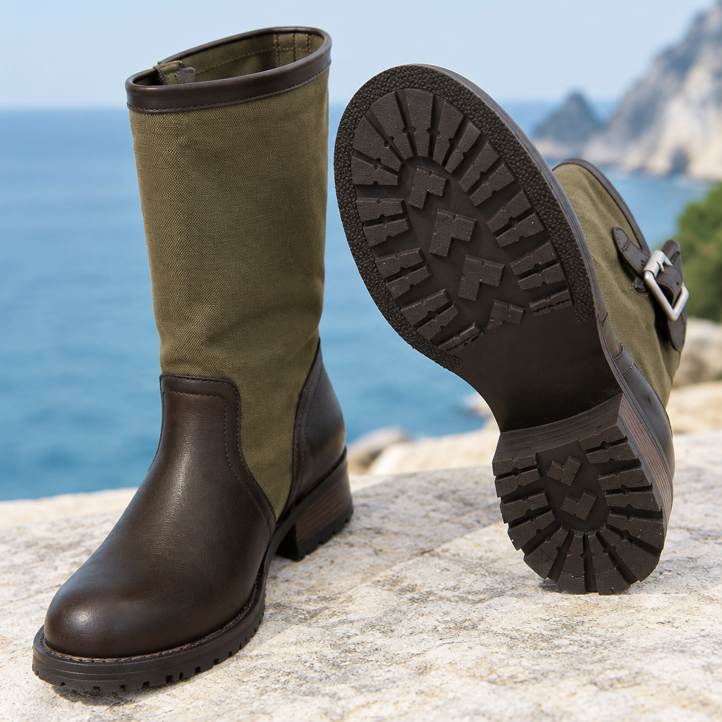 Anna | Round Toe Chelsea Ankle Boots