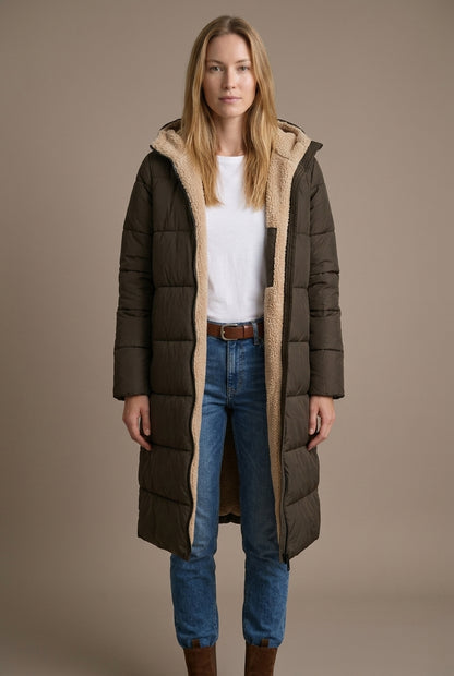 Lada | Cozy Reversible Sherpa Coat