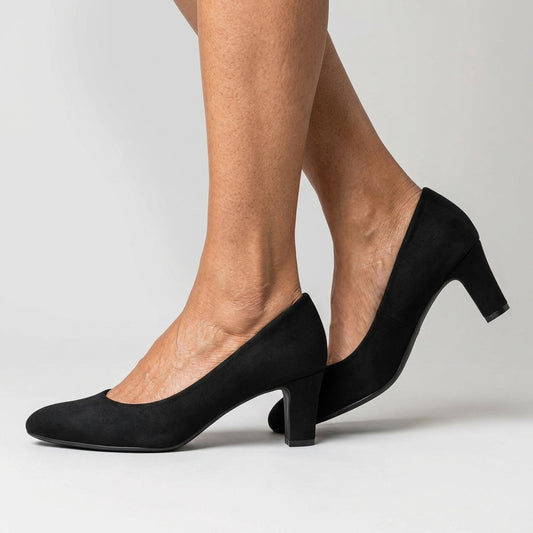 Yrsa | Vegan Block Heel Pump