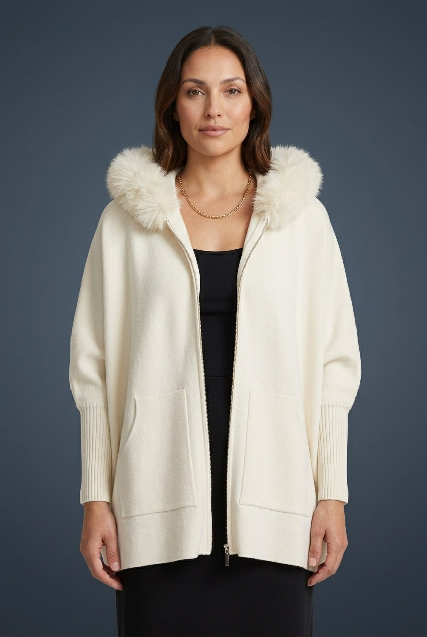 Belen | Women's Casual Hooded Relaxed Lightweight Coat