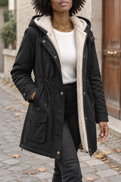 Sivia | Hooded Padded Parka