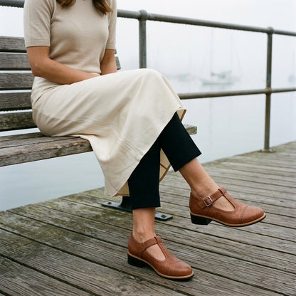 Emberly Gwenllian | Brogue Buckle Loafer