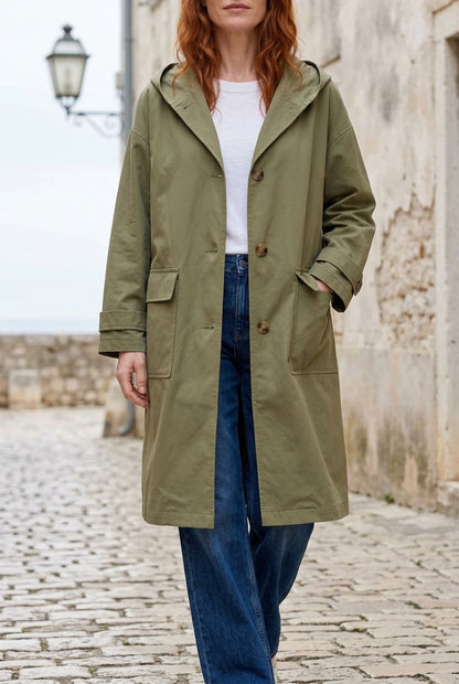 Ripley | Waterproof Hooded Trench Coat
