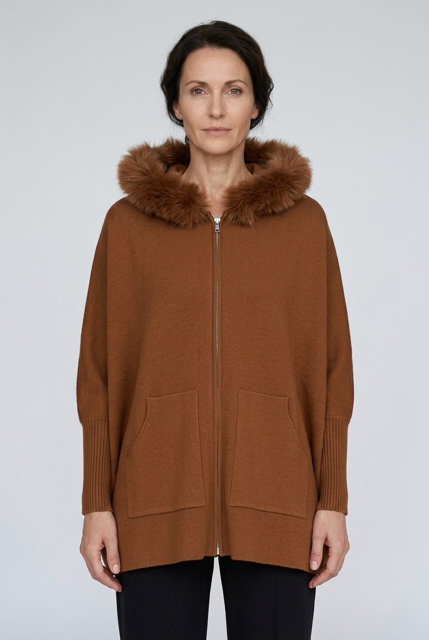 Belen | Women's Casual Hooded Relaxed Lightweight Coat