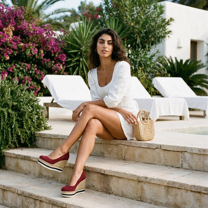 Aurora | Slip-On Wedge Pumps