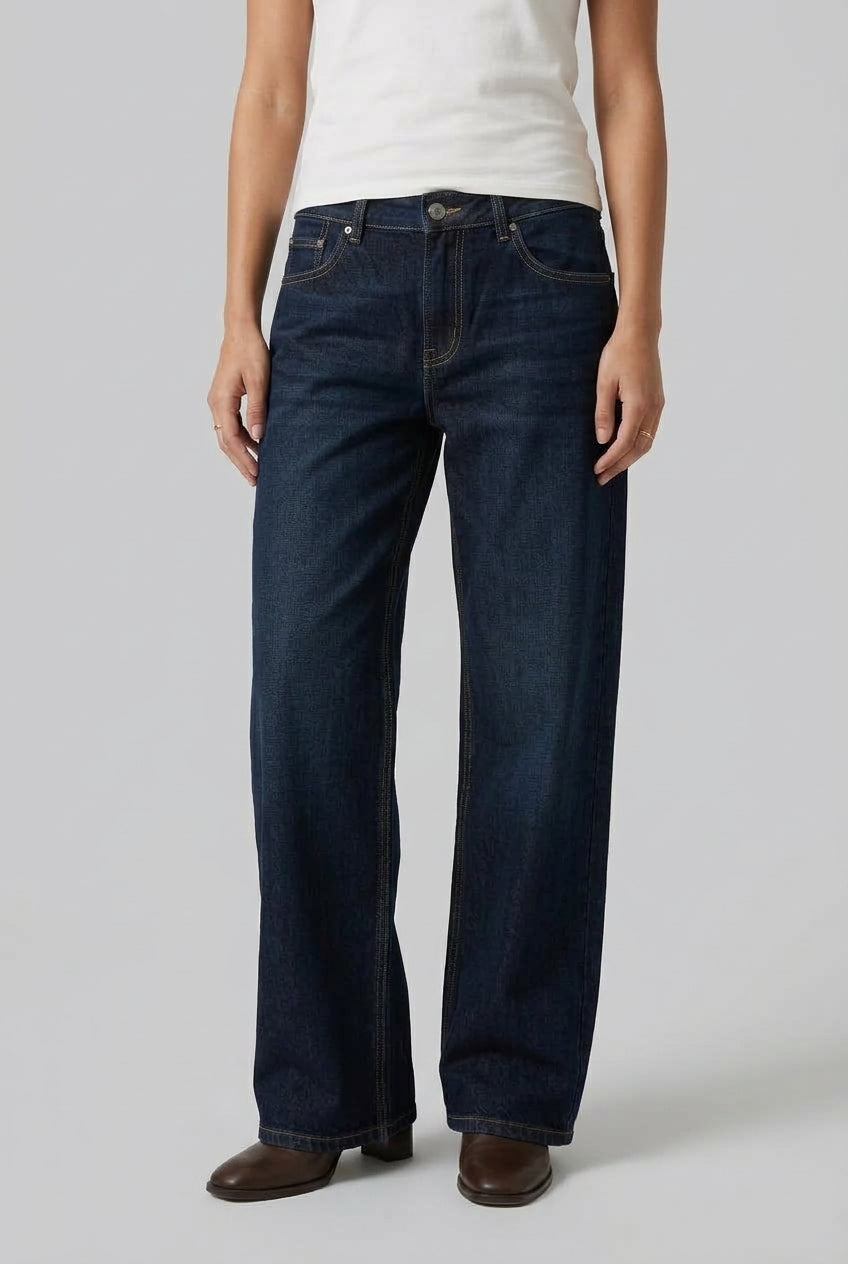 Ullya | Vintage Baggy Straight-Leg Jeans