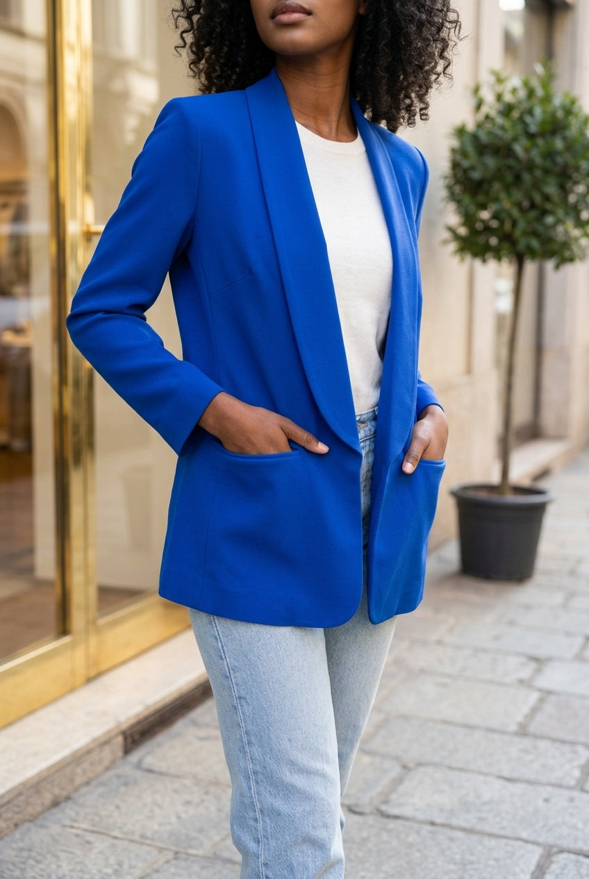 Bria | Open-Front Tailored Blazer