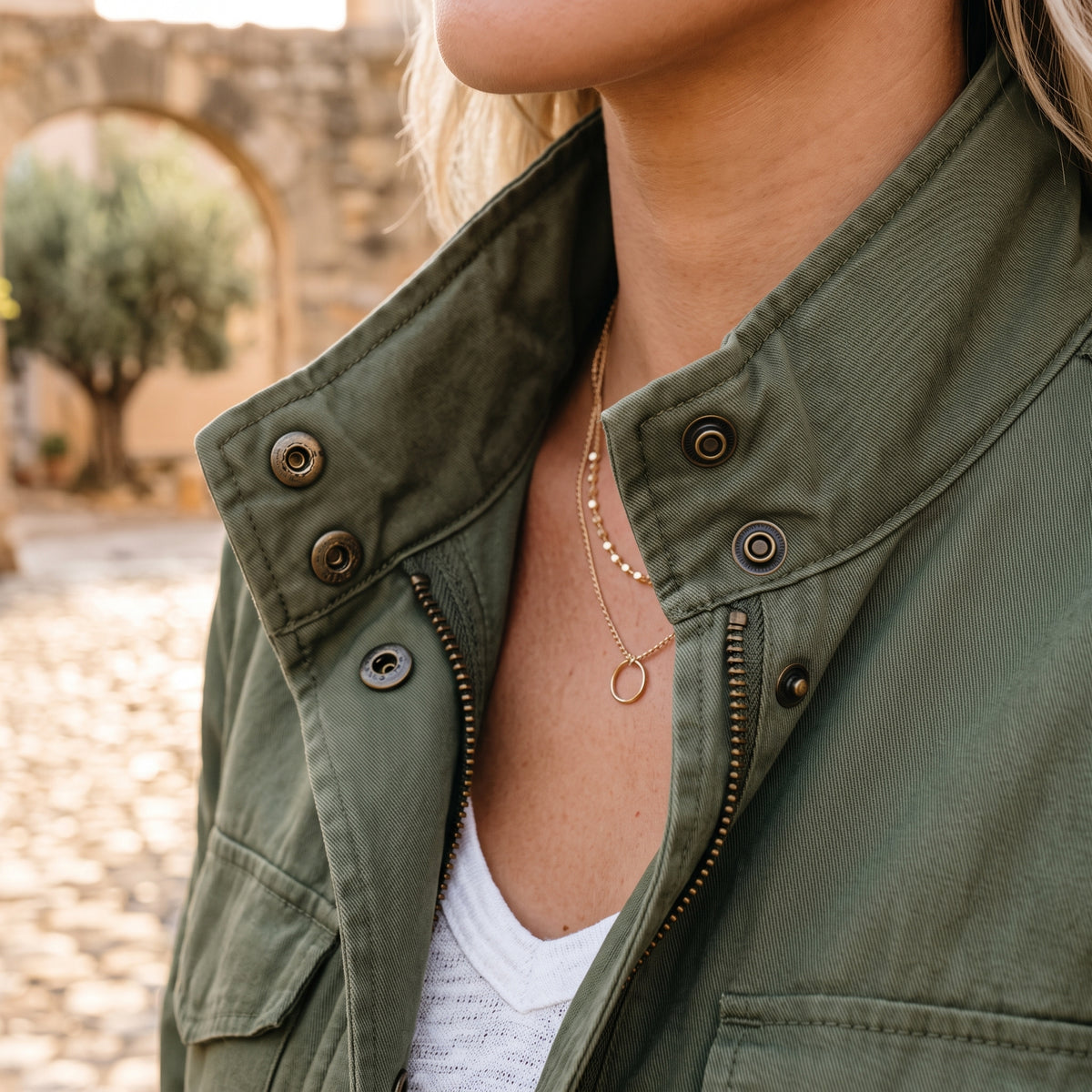 Aida | Utility Drawstring Jacket