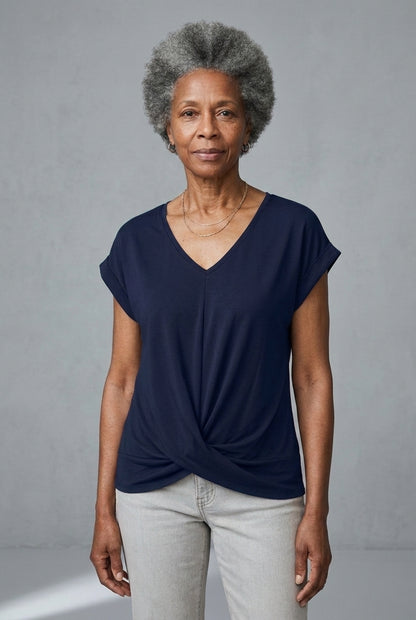 Ariadne | Relaxed V-Neck Top