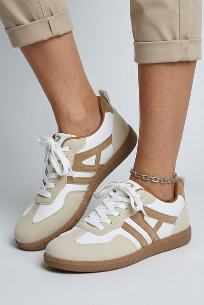 Supportive Wide-Toe Sneakers for Women, Structured Lightweight Daily Wear, for Casual, Errands, City Exploring & Everyda