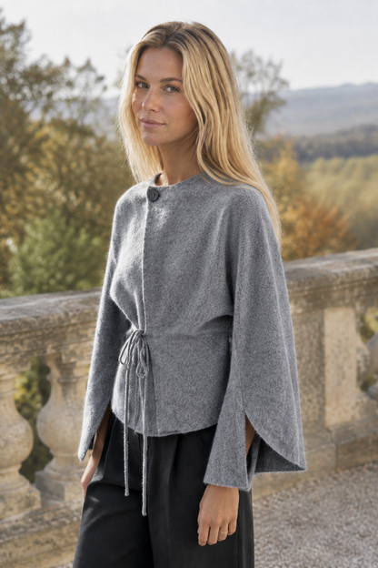 Ulya | Batwing Sleeve Knit Cardigan
