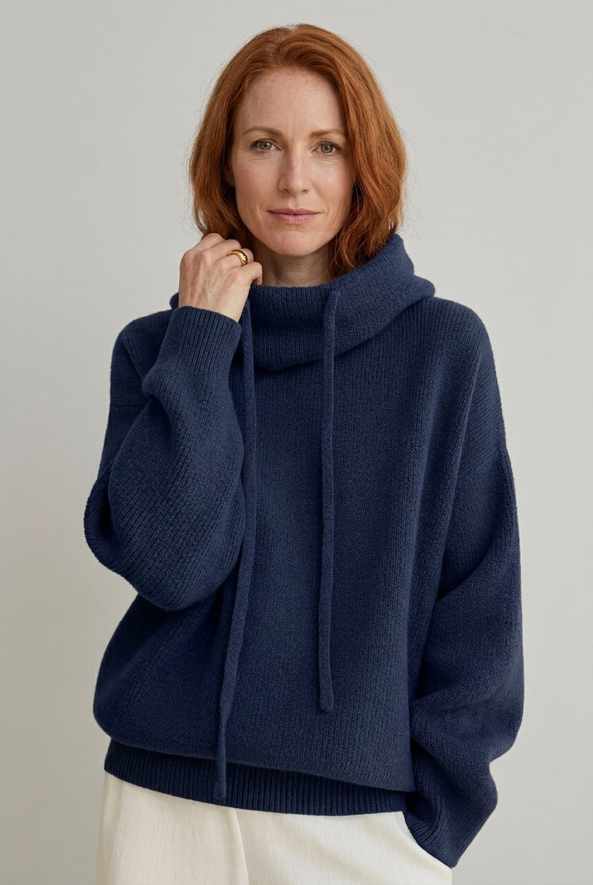 Oria | Cozy Knit Hoodie