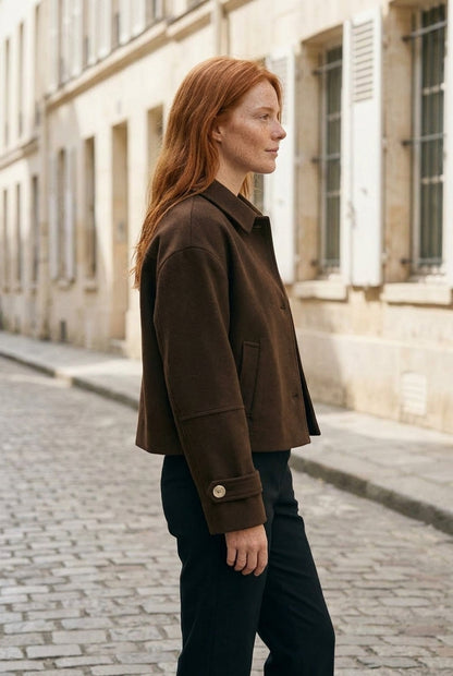Eviel | Button-Front Winter Jacket