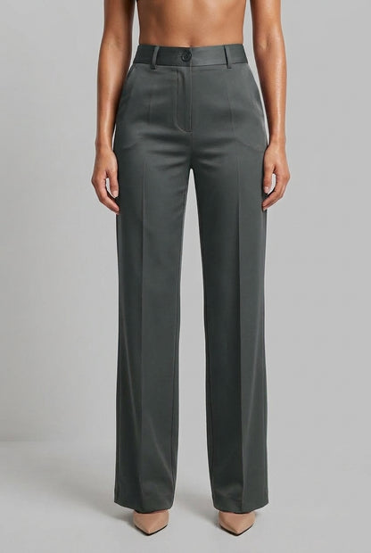 Luna | High-Waisted Wide-Leg Dress Pants