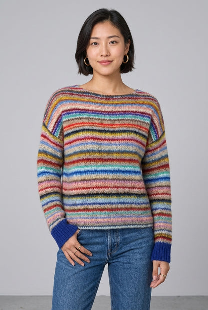 Eirlys Vesper | Ribbed Crew Neck Sweater