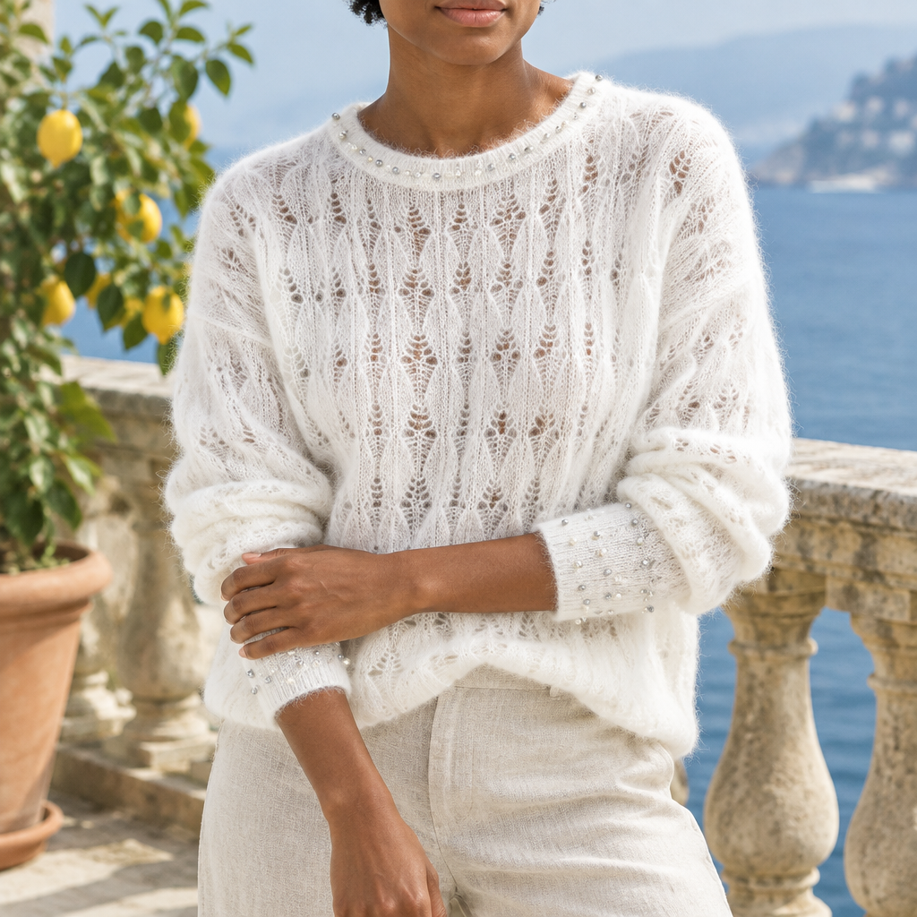 Vidlyn | Hollow-Out Knit Pullover